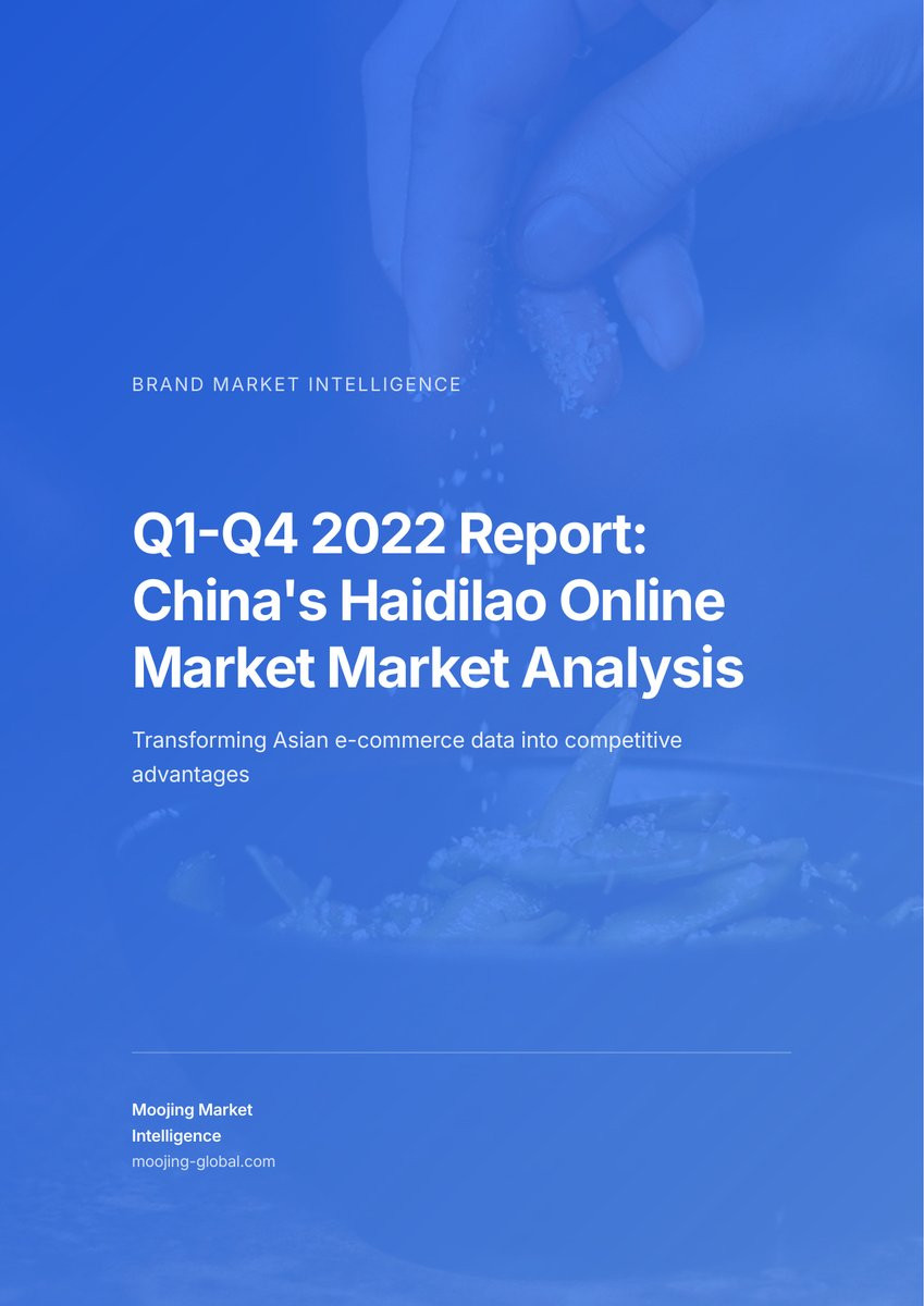 January-November 2022 Report: China's Haidilao Online Market Analysis cover