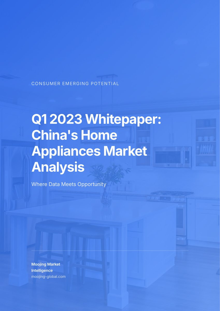Q1 2023 Whitepaper: China's Home Appliances Market Analysis cover