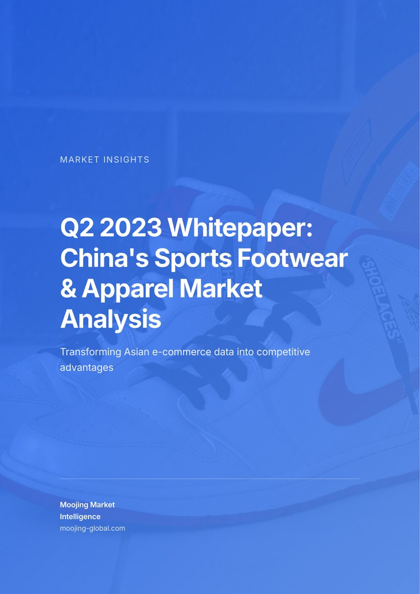 Q2 2023 Whitepaper: China's Sports Footwear & Apparel Market Analysis cover