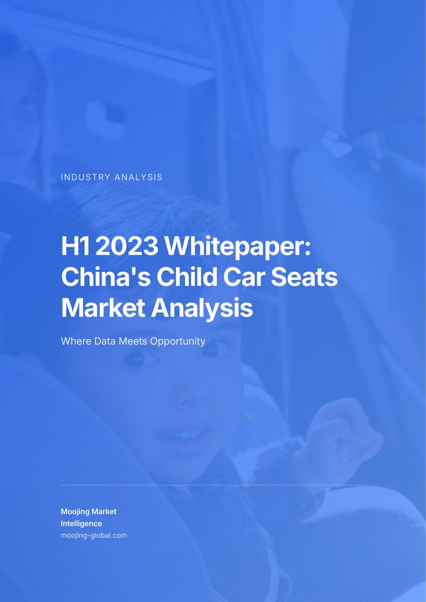 H1 2023 Whitepaper: China's Online Child Car Seat Market Analysis cover