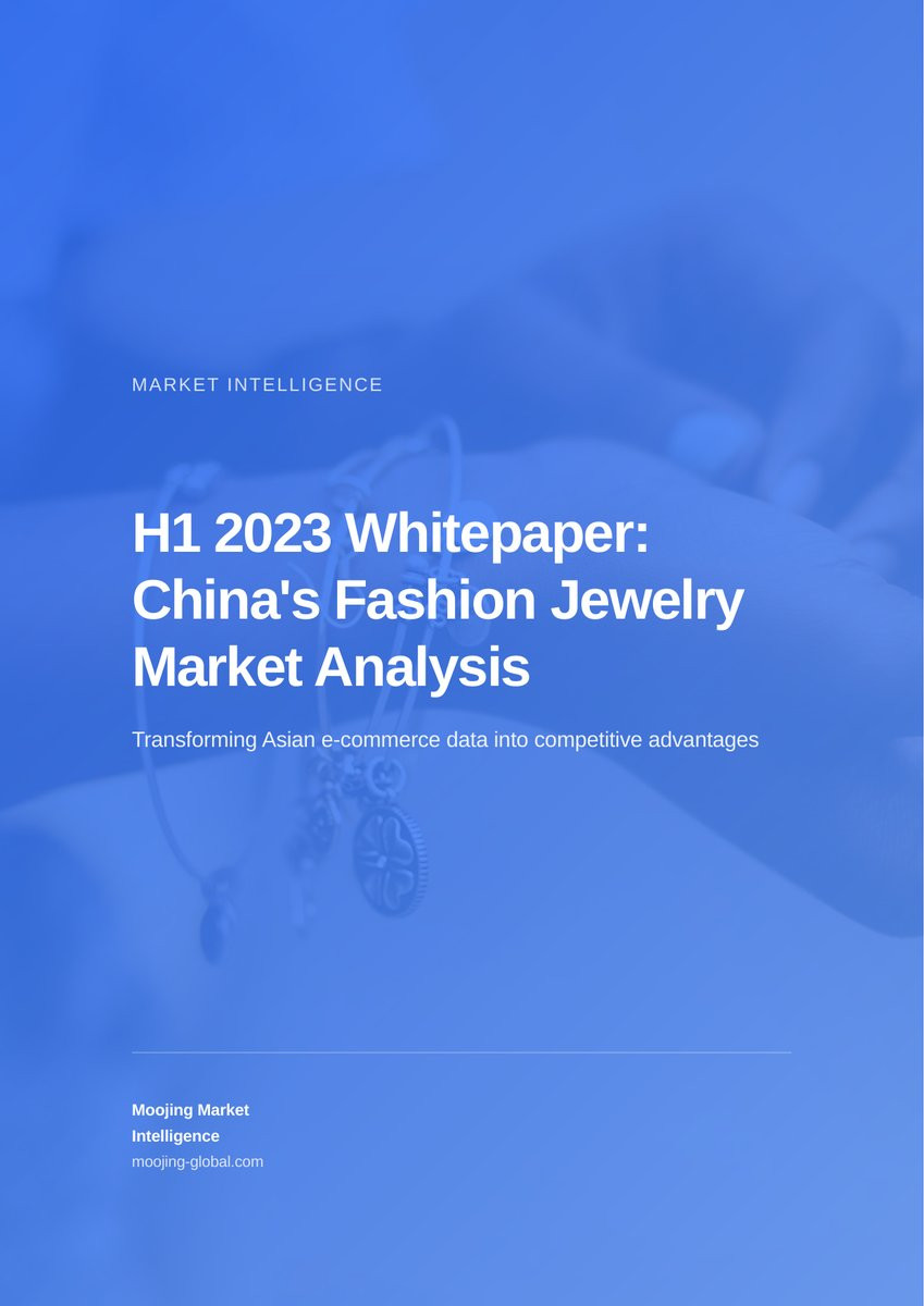 H1 2023 Whitepaper: China's Fashion Jewelry Market Analysis cover