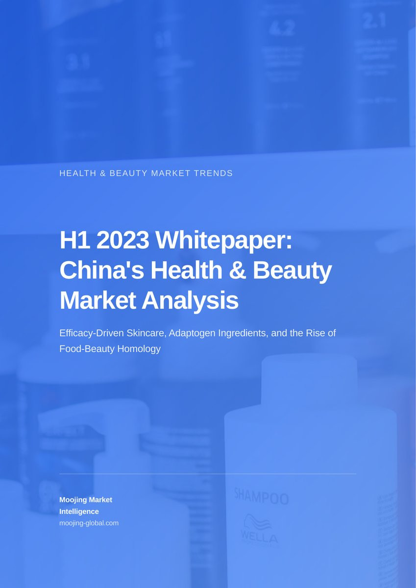 H1 2023 Whitepaper: China's Health &amp; Beauty Market Trends Analysis cover