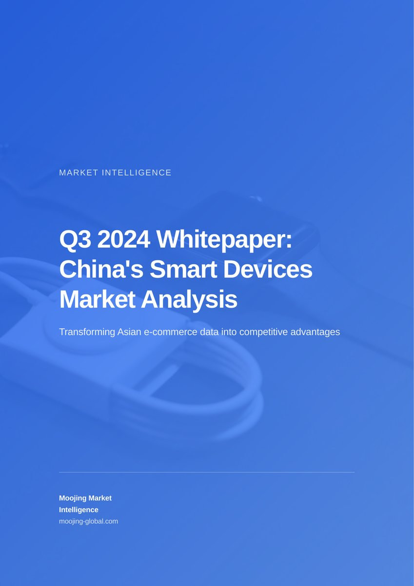 Q3 2024 Whitepaper: China's Smart Devices Market Analysis cover