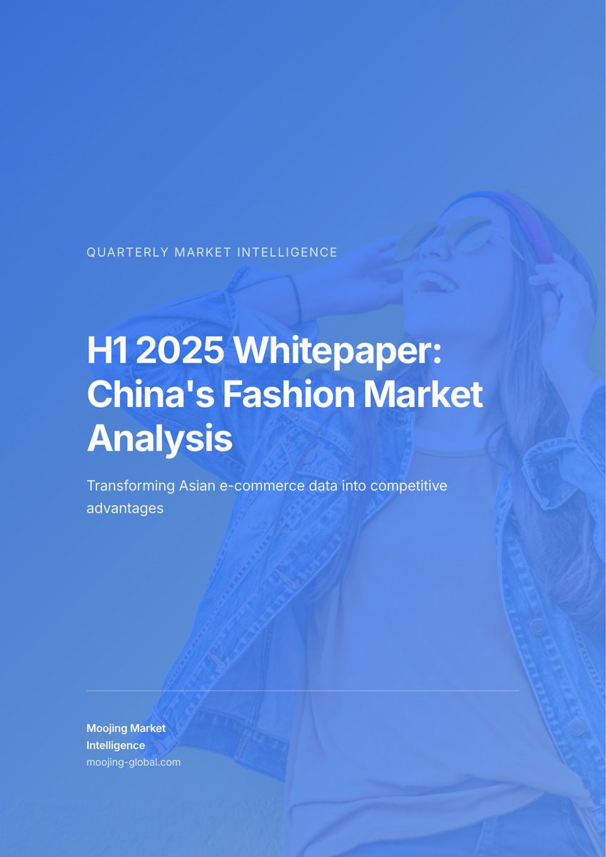 H1 2025 Whitepaper: China's Fashion Market Analysis cover