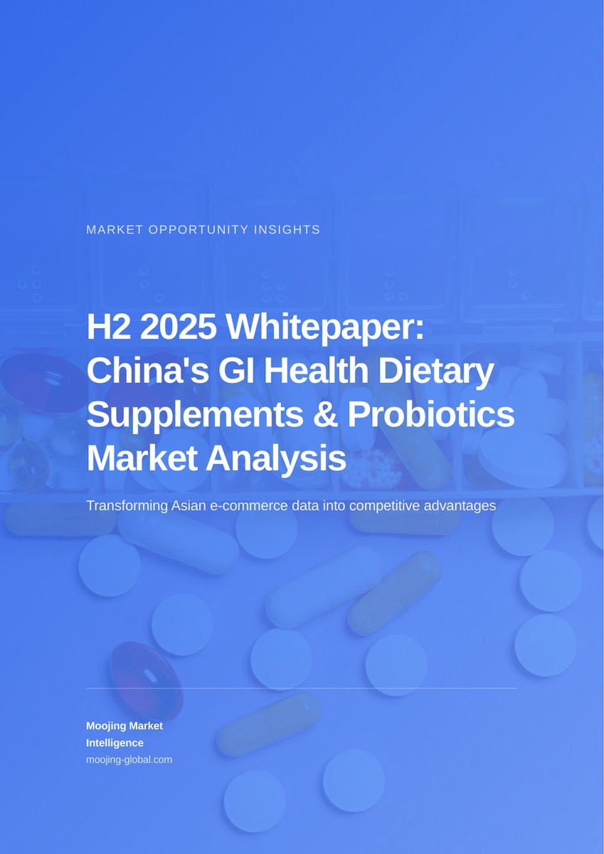 H2 2025 Whitepaper: China's GI Health Dietary Supplements &amp; Probiotics Market Analysis cover