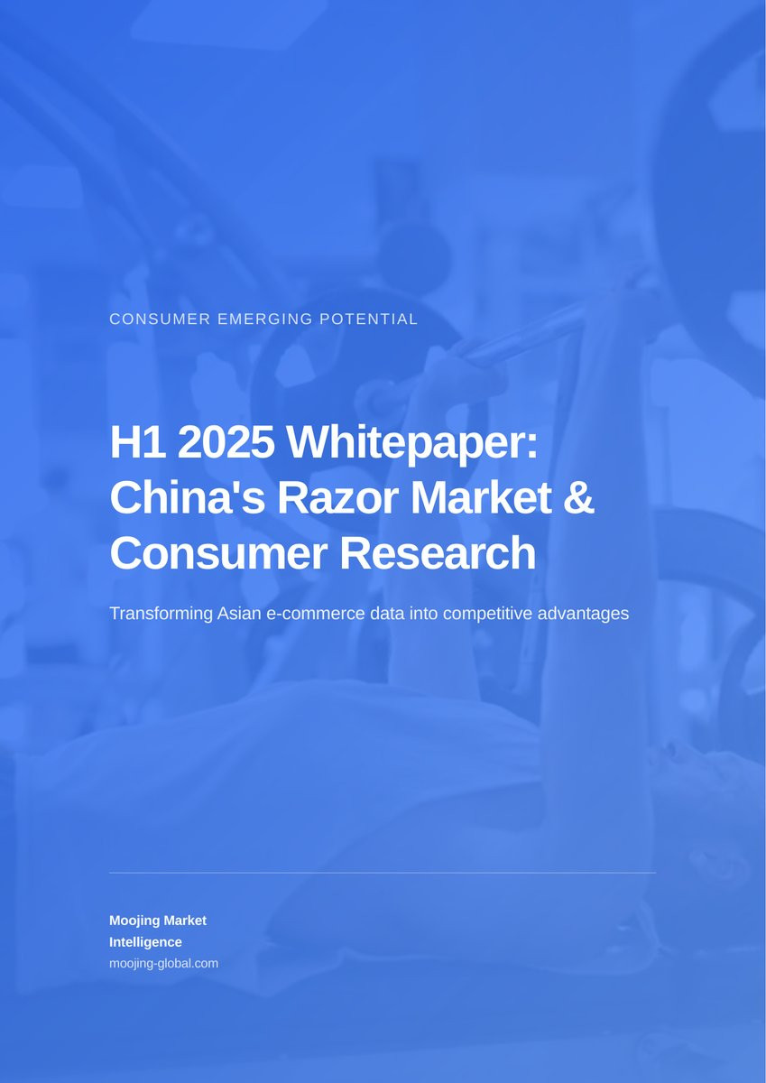 H1 2025 Whitepaper: China's Razor Market &amp; Consumer Research cover