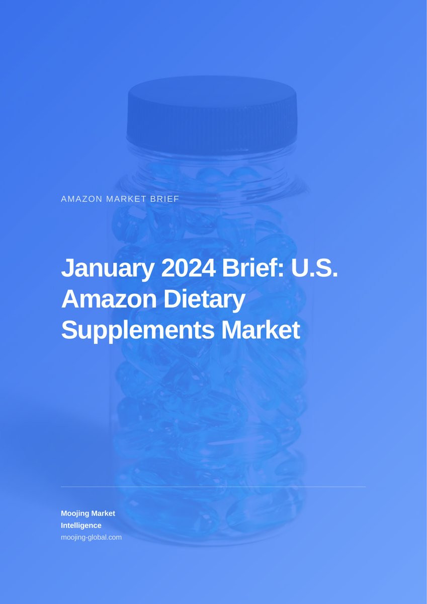 January 2024 Brief: U.S. Amazon Dietary Supplements Market cover