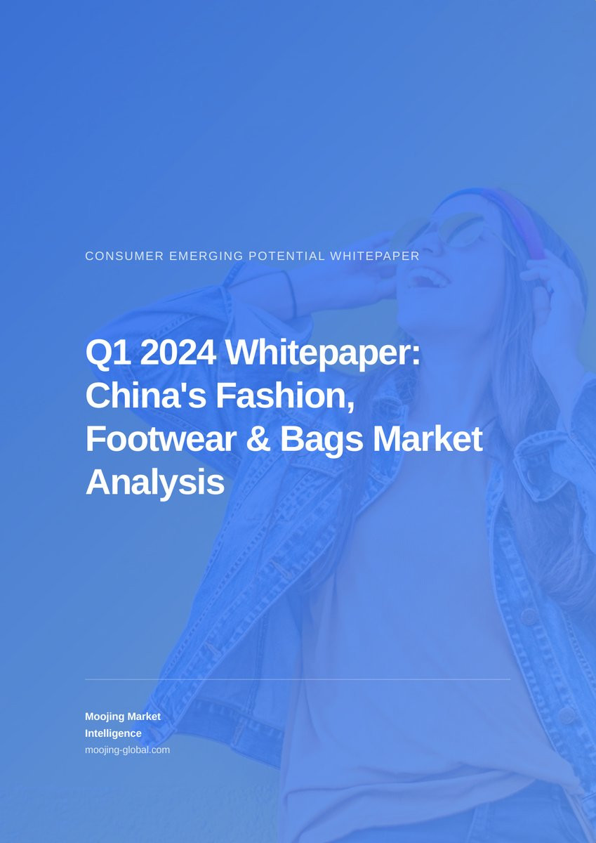 Q1 2024 Whitepaper: China's Fashion, Footwear & Bags Market Analysis cover