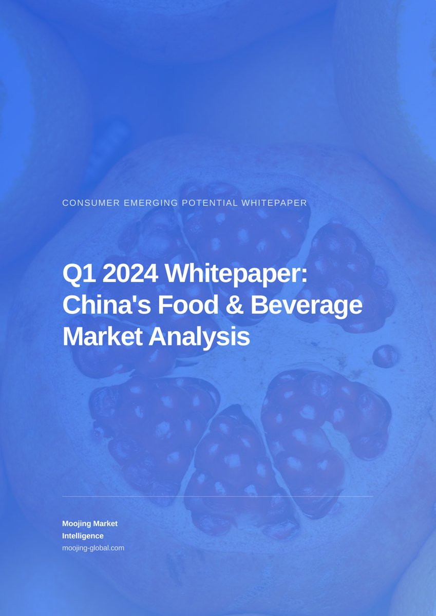 Q1 2024 Whitepaper: China's Food &amp; Beverage Market Analysis cover