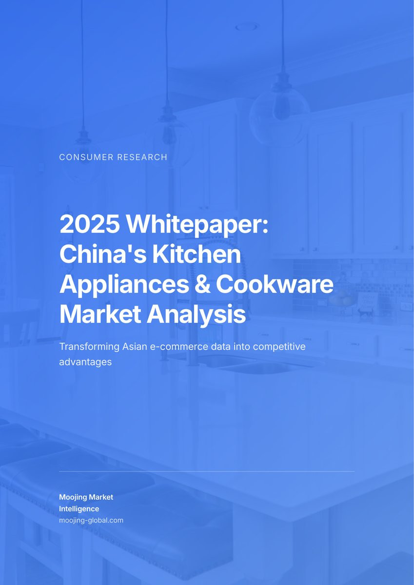 2025 Whitepaper: China's Kitchen Appliances &amp; Cookware Consumer Research cover