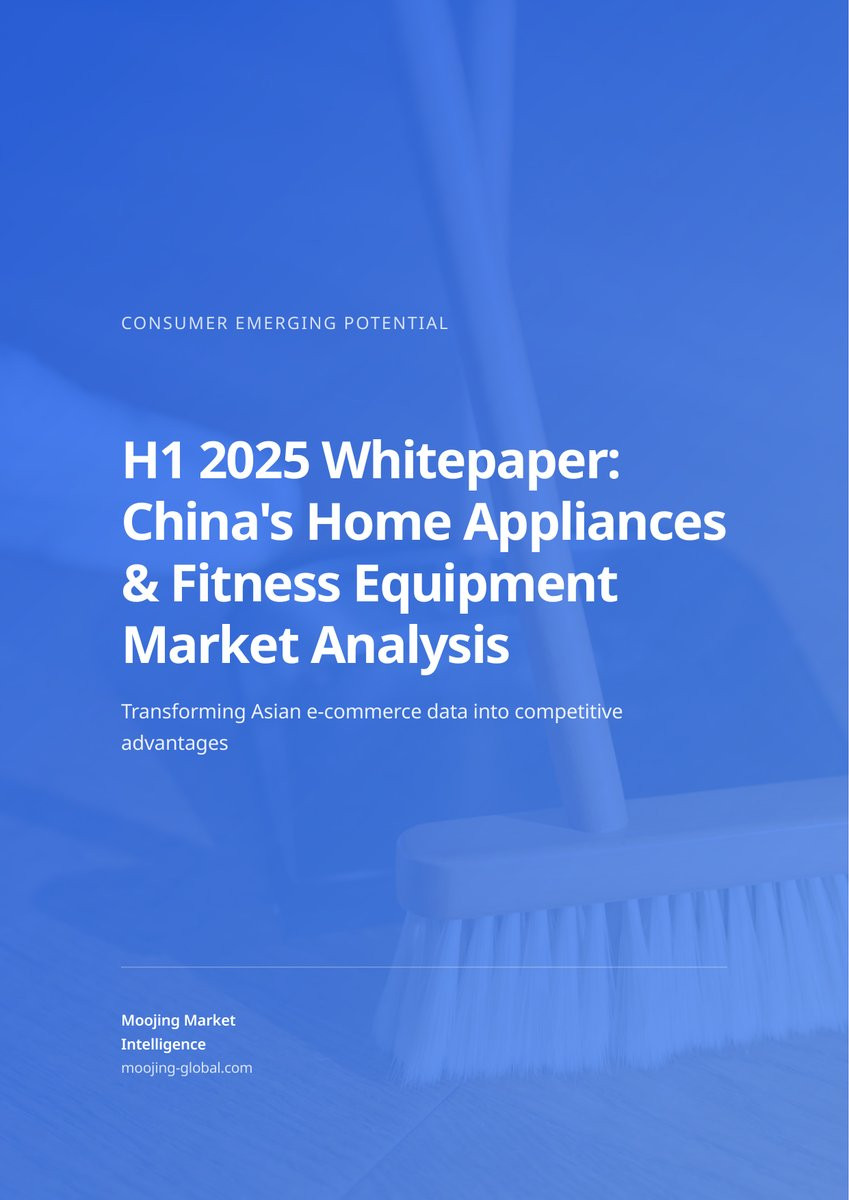 H1 2025 Whitepaper: China's Home Appliances &amp; Fitness Equipment Market Analysis cover