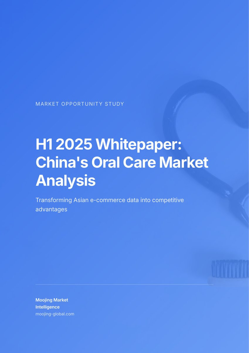 H1 2025 Whitepaper: China's Oral Care Market Analysis cover