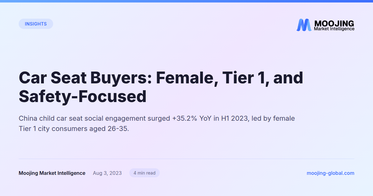 Car Seat Buyers: Female, Tier 1, and Safety-Focused